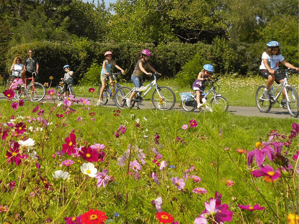 5 buoni motivi per partire in primavera in bici con i bambini