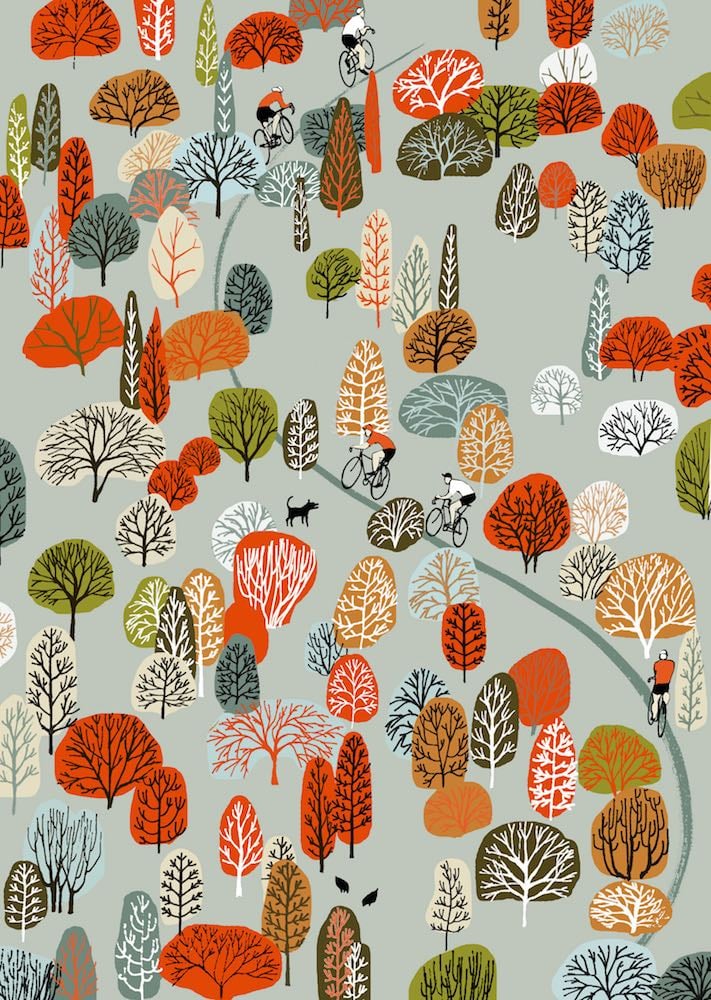 Eliza Southwood e le sue illustrazioni sul mondo della bici illustrazioni sul mondo della bici