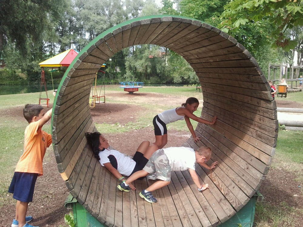 Parco giochi lungo la Linz - Vienna