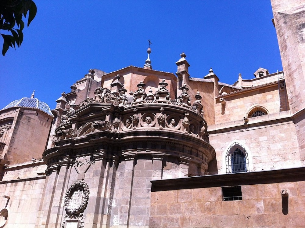 La cattedrale di Murcia è da non perdere in un viaggio in Spagna in inverno spagna in inverno